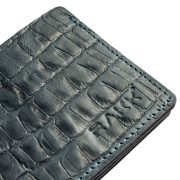 Elegant Sea Green Textured Leather Wallet