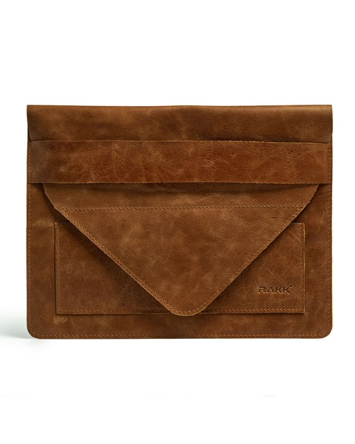 Handmade Leather Laptop and Tablet Bag Sleeve