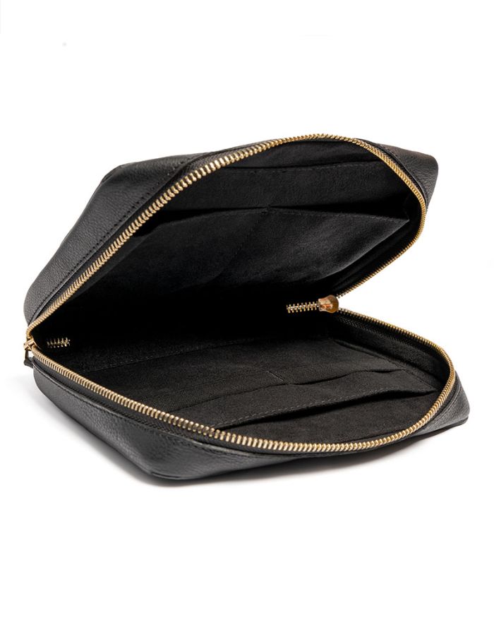 Handmade Leather Unisex Travel and Care Bag