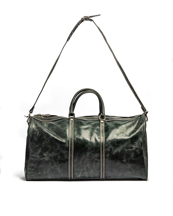 Handmade Travel Bag Khaki Green