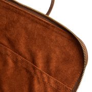 Tan Handmade Leather Laptop Bag