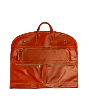 Handmade Leather Garment Bag