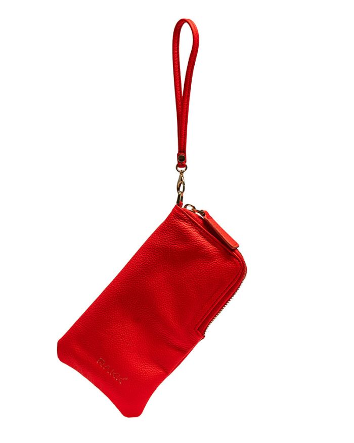 Handmade Red Phone and Glasses Case