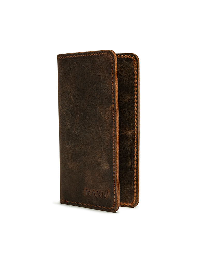 Handmade Vertical Leather Wallet